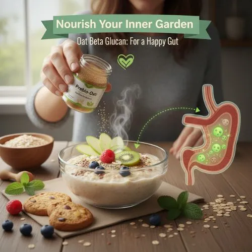 How oat beta glucan supports gut wellness