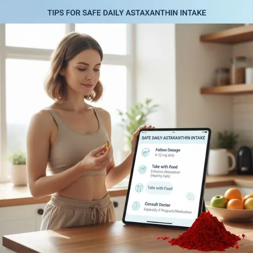 Tips for safe daily astaxanthin intake