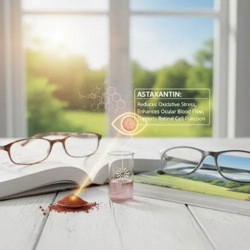 How Astaxanthin Supports Vision in Aging Eyes