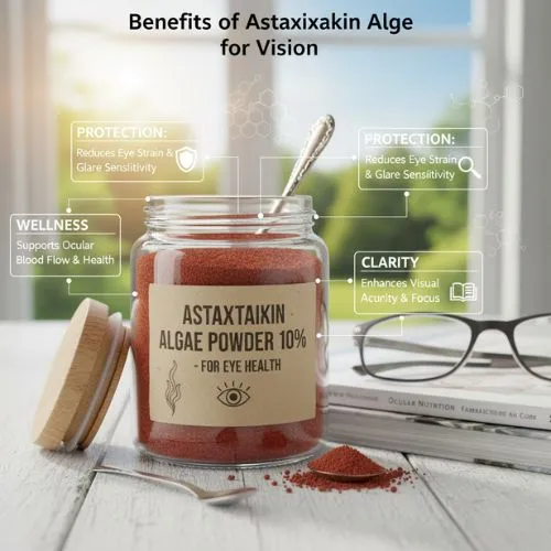 Benefits of Astaxanthin Algae Powder 10% for Vision Benefits of Astaxanthin Algae Powder 10% for Vision