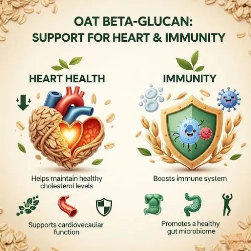 How Oat Beta Glucan Supports Heart and Immunity How Oat Beta Glucan Supports Heart and Immunity