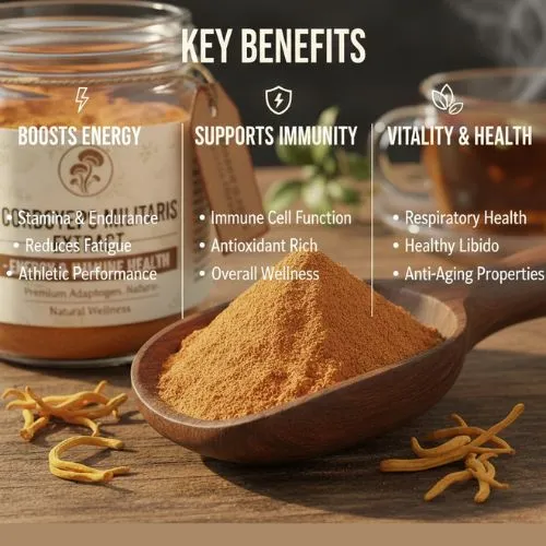 key benefits cordyceps