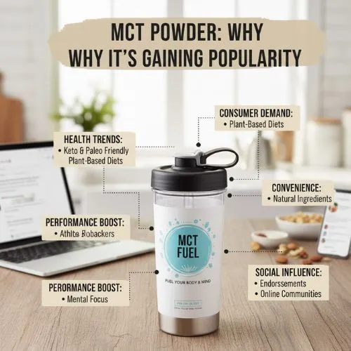 MCT powder gaining popularity MCT powder gaining popularity