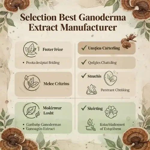 Making an Informed Decision How to Choose the Best Ganoderma Extract Manufacturer