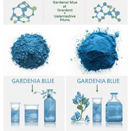 Comparison of Gardenia Blue to Alternative Natural Colorants Comparison of Gardenia Blue to Alternative Natural Colorants