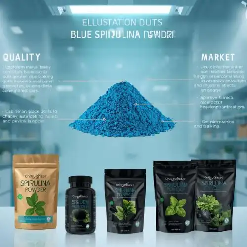 Comparing Blue Spirulina Powder Quality, Types, and Market Options Comparing Blue Spirulina Powder Quality, Types, and Market Options
