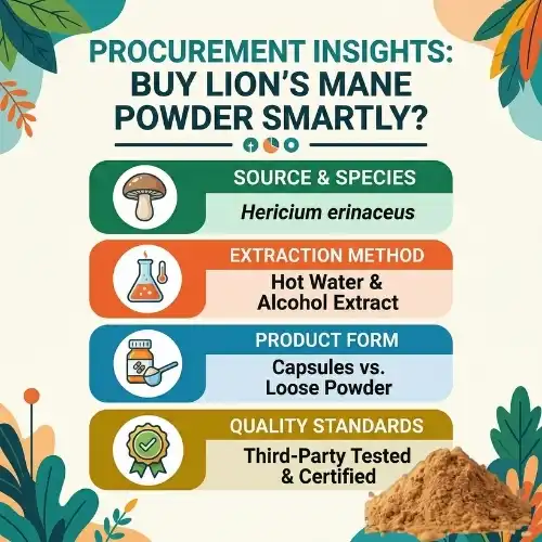 procurement lions mane powder