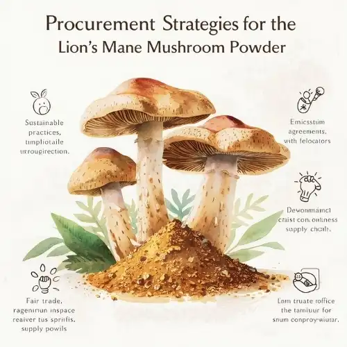 Procurement Strategies for Lion's Mane Mushroom Powder