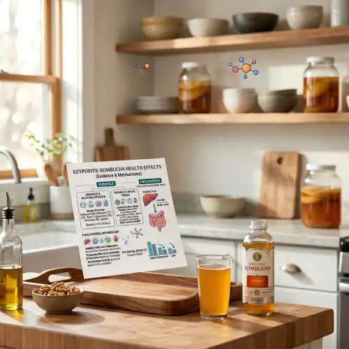 kombucha evidence