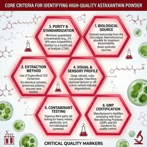 Core Criteria to Identify High Quality Astaxanthin Powder (1) Core Criteria to Identify High Quality Astaxanthin Powder (1)