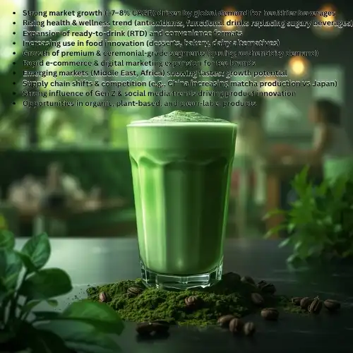 Future Trends and Strategic Opportunities in the Matcha and Green Tea Market Future Trends and Strategic Opportunities in the Matcha and Green Tea Market