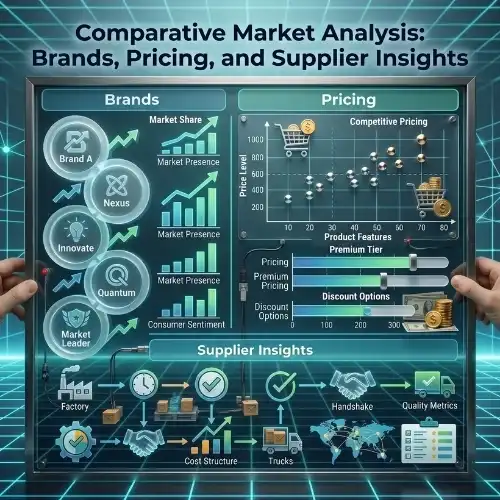 Comparative Market Analysis Brands, Pricing, and Supplier Insights Comparative Market Analysis Brands, Pricing, and Supplier Insights