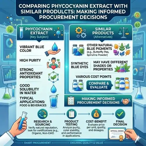 Comparing Phycocyanin Extract with Similar Products Making Informed Procurement Decisions Comparing Phycocyanin Extract with Similar Products Making Informed Procurement Decisions