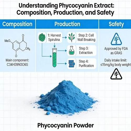 Understanding Phycocyanin Extract Composition, Production, and Safety