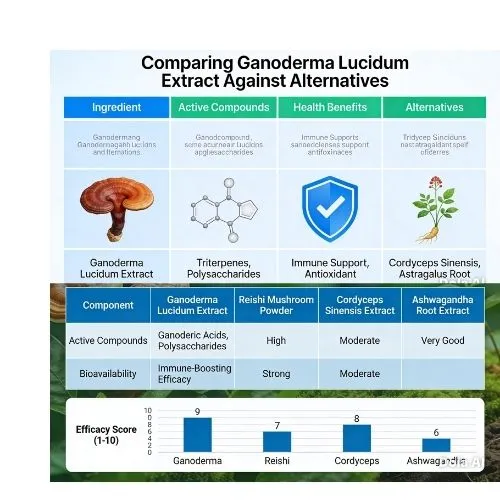 Comparing Ganoderma Lucidum Extract Against Alternatives