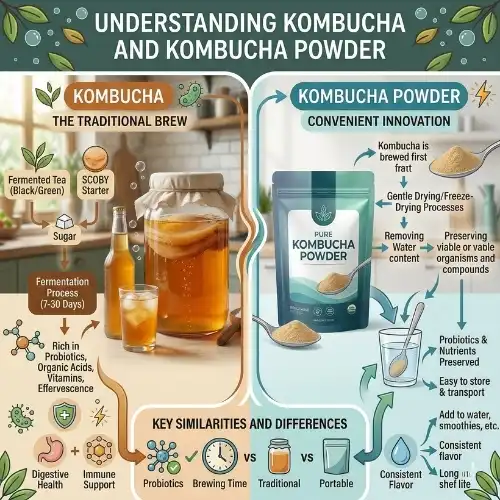 Understanding Kombucha and Kombucha Powder Understanding Kombucha and Kombucha Powder