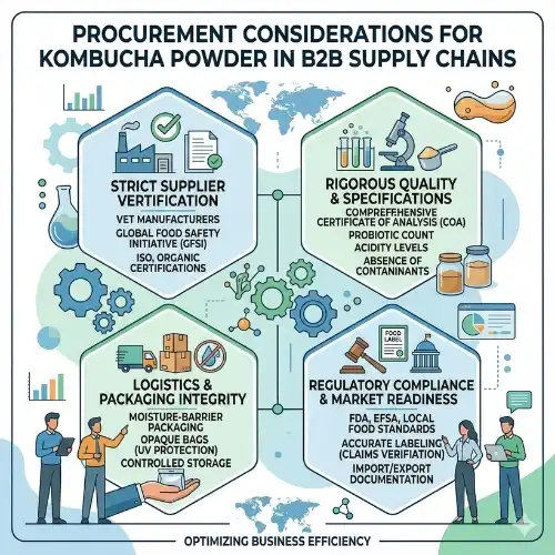 Procurement Considerations for Kombucha Powder in B2B Supply Chains Procurement Considerations for Kombucha Powder in B2B Supply Chains