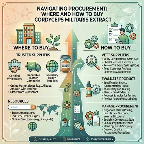 Navigating Procurement Where and How to Buy Cordyceps Militaris Extract Navigating Procurement Where and How to Buy Cordyceps Militaris Extract