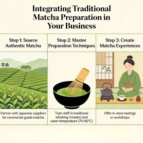 Integrating Traditional Matcha Preparation in Your Business