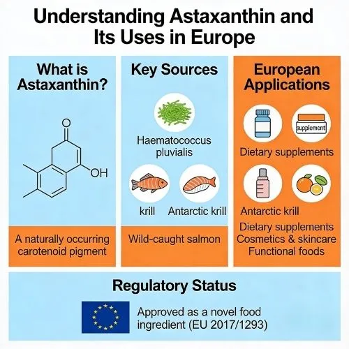 Understanding Astaxanthin and Its Uses in Europe