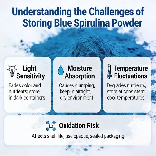 Understanding the Challenges of Storing Blue Spirulina Powder