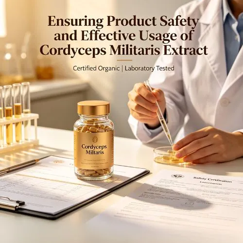 Ensuring Product Safety and Effective Usage Ensuring Product Safety and Effective Usage