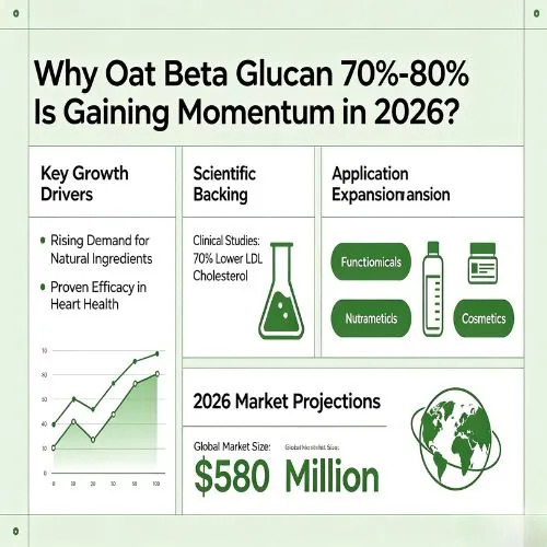 Why Oat Beta Glucan 70%-80% Is Gaining Momentum in 2026