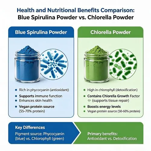 Health and Nutritional Benefits Comparison Health and Nutritional Benefits Comparison