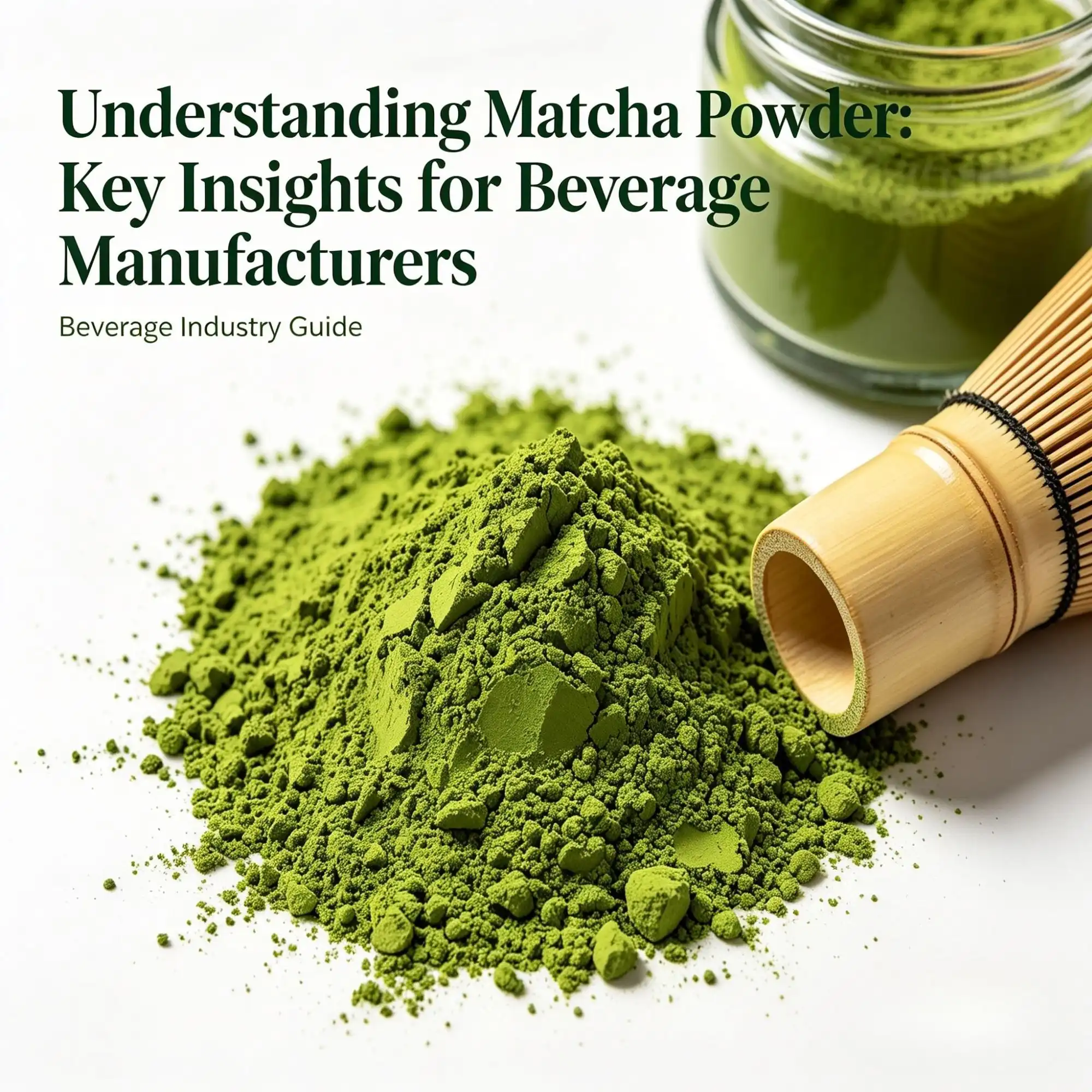 Understanding Matcha Powder K ey Insights for Beverage Manufacturers