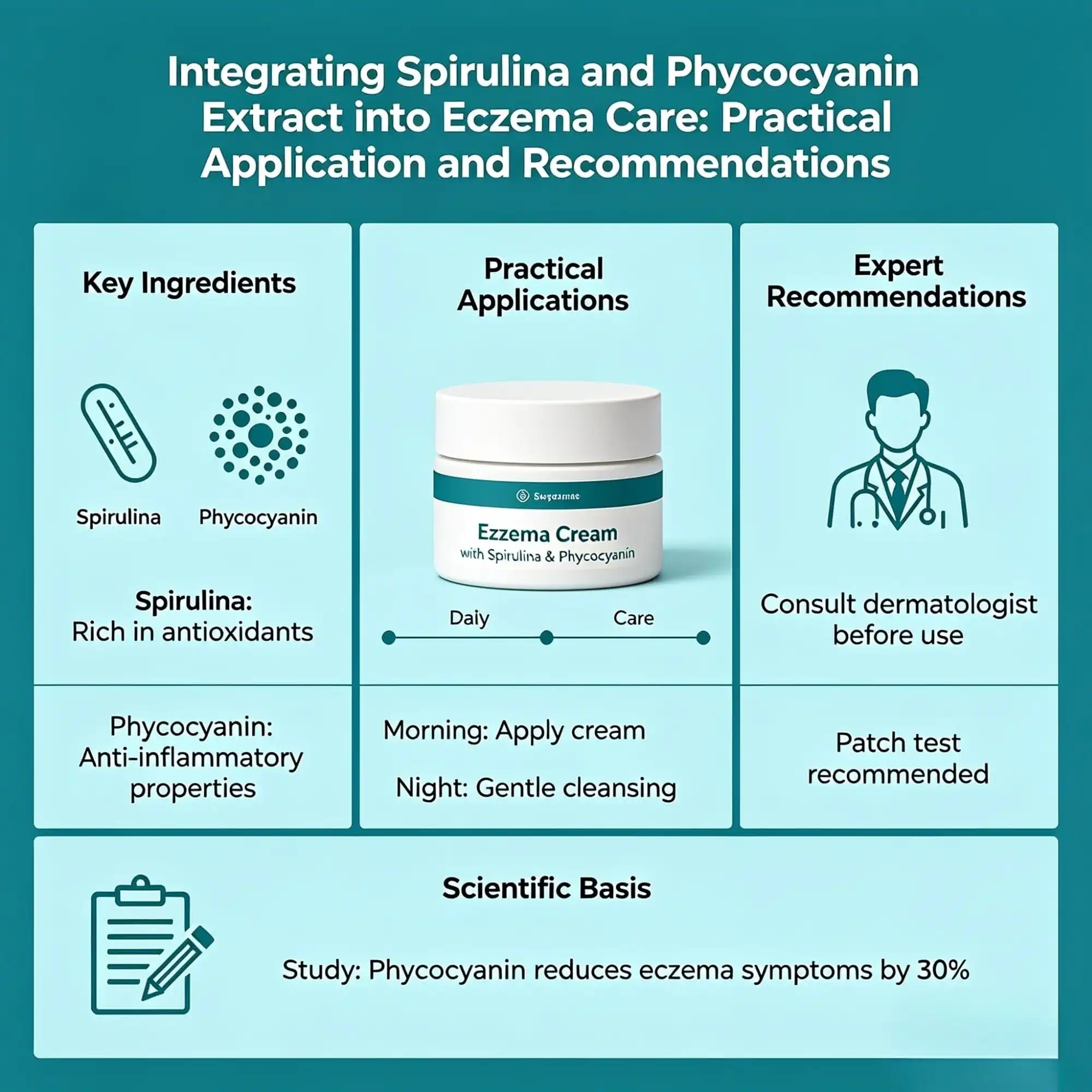 integrating phycocyanin integrating phycocyanin