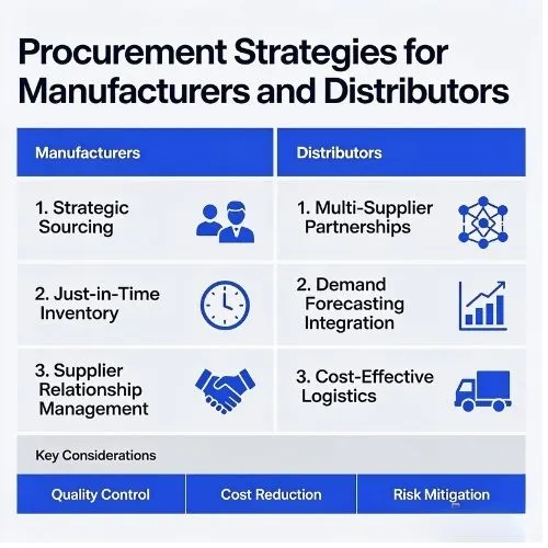 Procurement Strategies for Manufacturers and Distributors Procurement Strategies for Manufacturers and Distributors