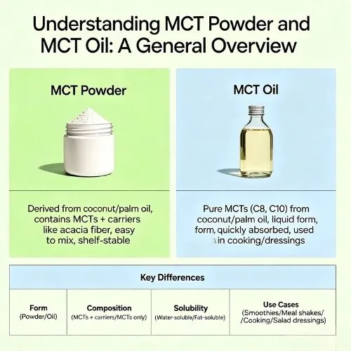 Understanding MCT Powder and MCT Oil A General Overview Understanding MCT Powder and MCT Oil A General Overview