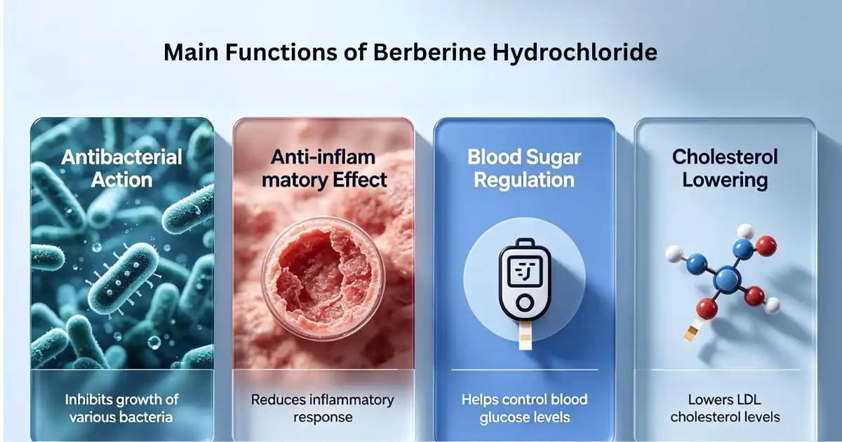 berberine powder main function