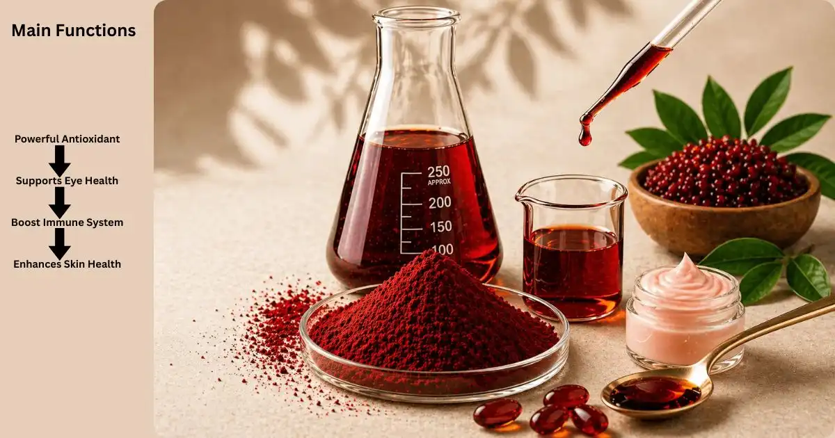 astaxanthin main function astaxanthin main function