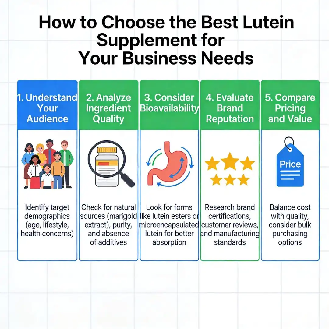 How to Choose the Best Lutein Supplement for Your Business Needs
