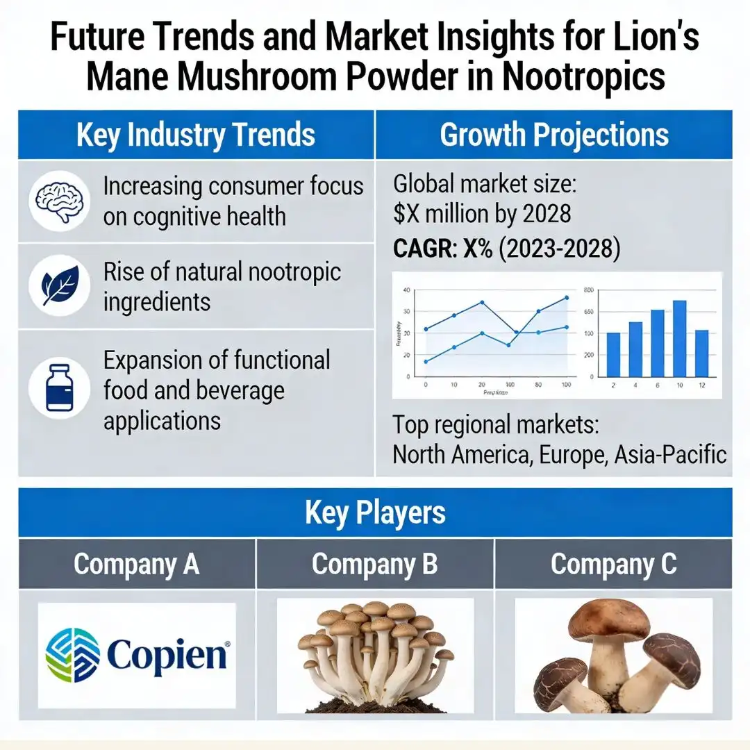 Future Trends and Market Insights for Lion's Mane Mushroom Powder in Nootropics