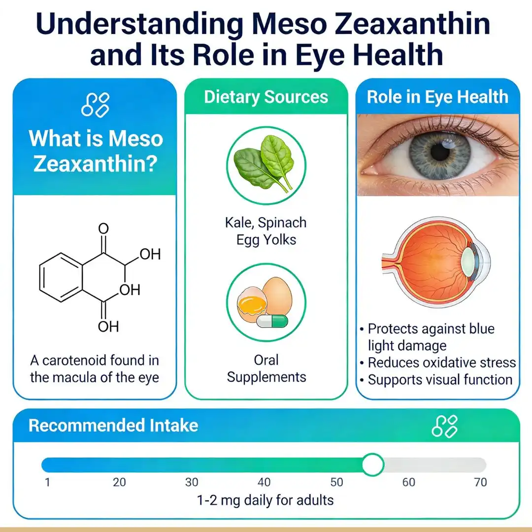 Understanding Meso Zeaxanthin and Its Role in Eye Health Understanding Meso Zeaxanthin and Its Role in Eye Health