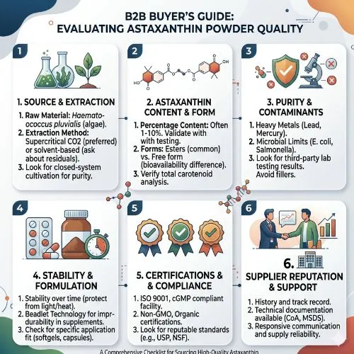 Evaluating Astaxanthin Powder Quality What B2B Buyers Should Look For Evaluating Astaxanthin Powder Quality What B2B Buyers Should Look For