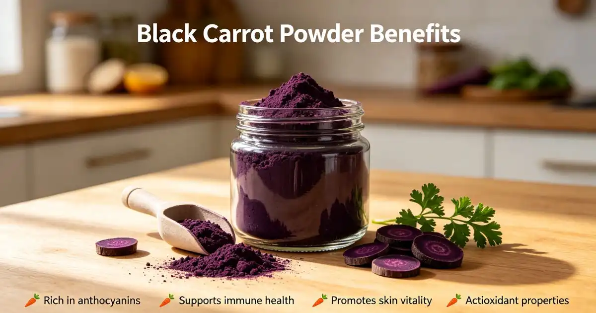 black carrot powder benefits