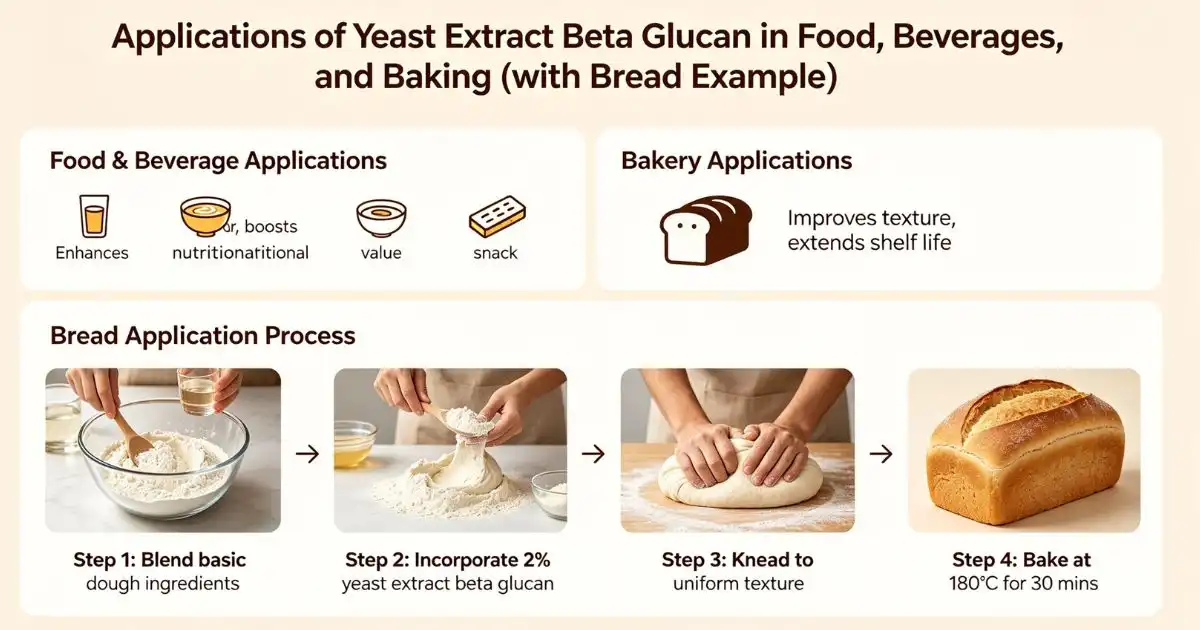 yeast beta glucan applications