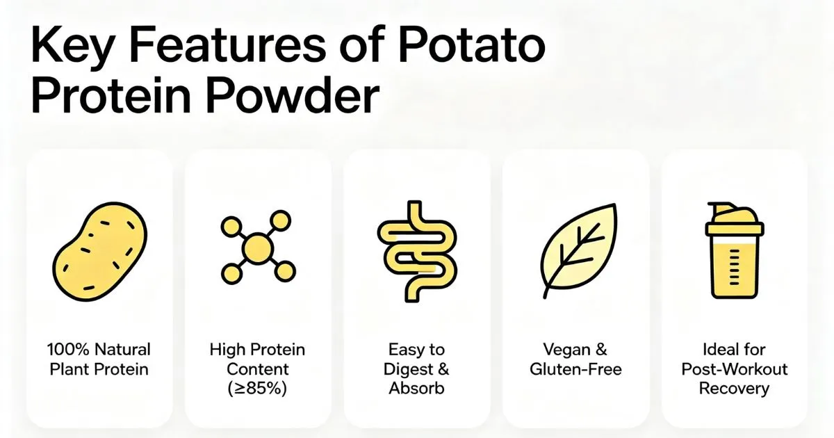 key features of potato protein powder key features of potato protein powder