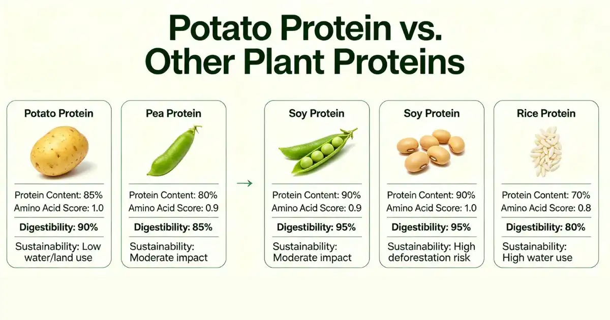 Potato Protein vs. Other Plant Proteins