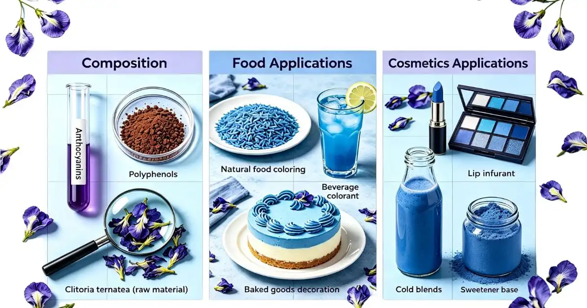 How Butterfly Pea Powder Enhances Product Innovation Applications and Recipes
