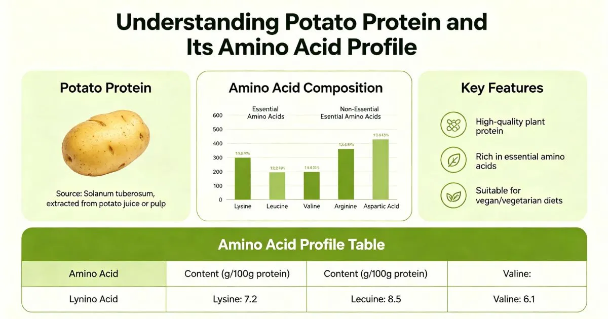 potato protein powder understanding