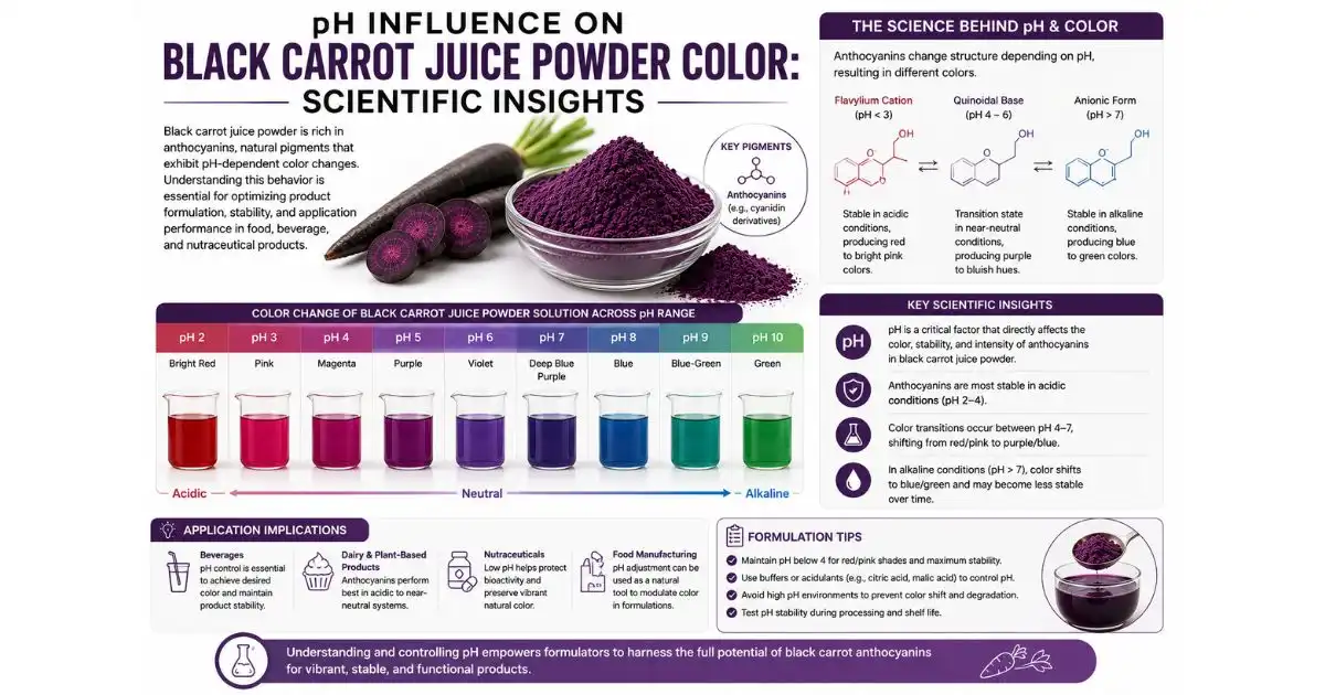 pH Influence on Black Carrot Juice Powder Color (1) pH Influence on Black Carrot Juice Powder Color (1)