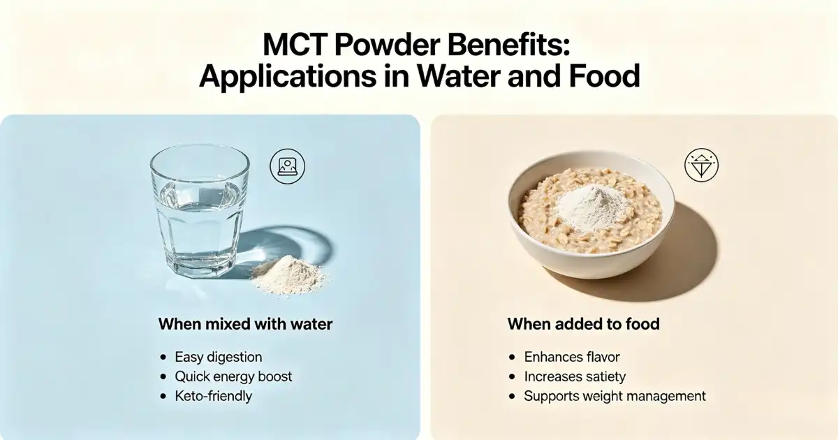 MCT Powder benefits MCT Powder benefits
