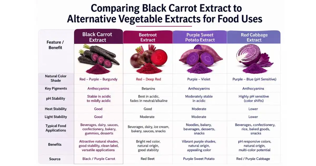 black carrot powder comparing black carrot powder comparing