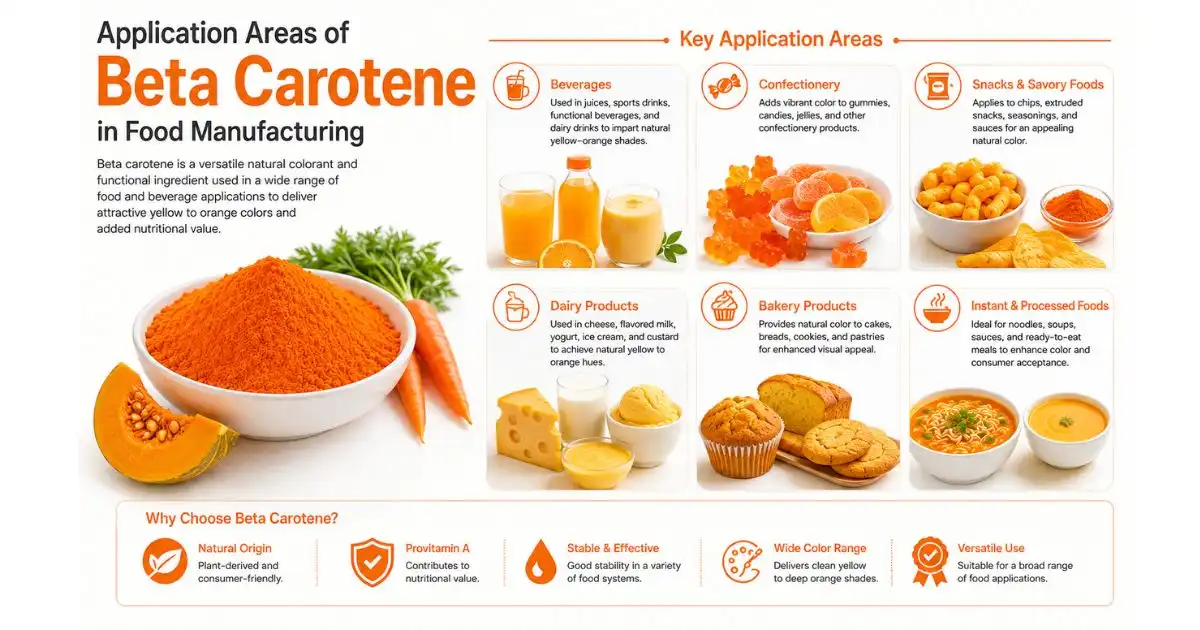beta carotene powder application beta carotene powder application