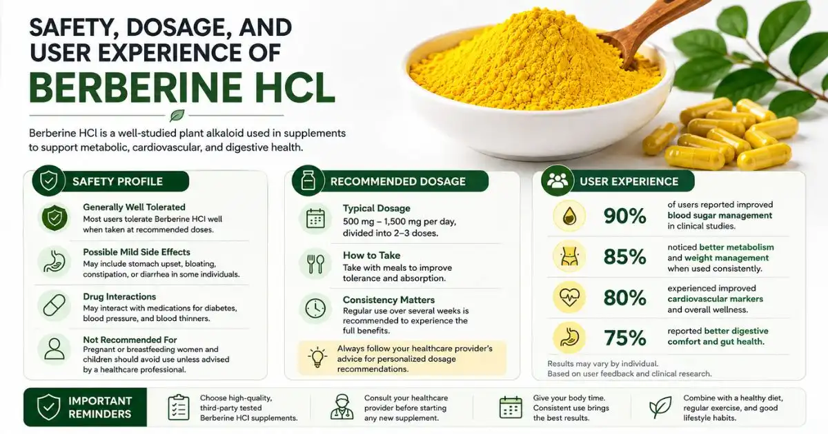 safety berberine HCL safety berberine HCL