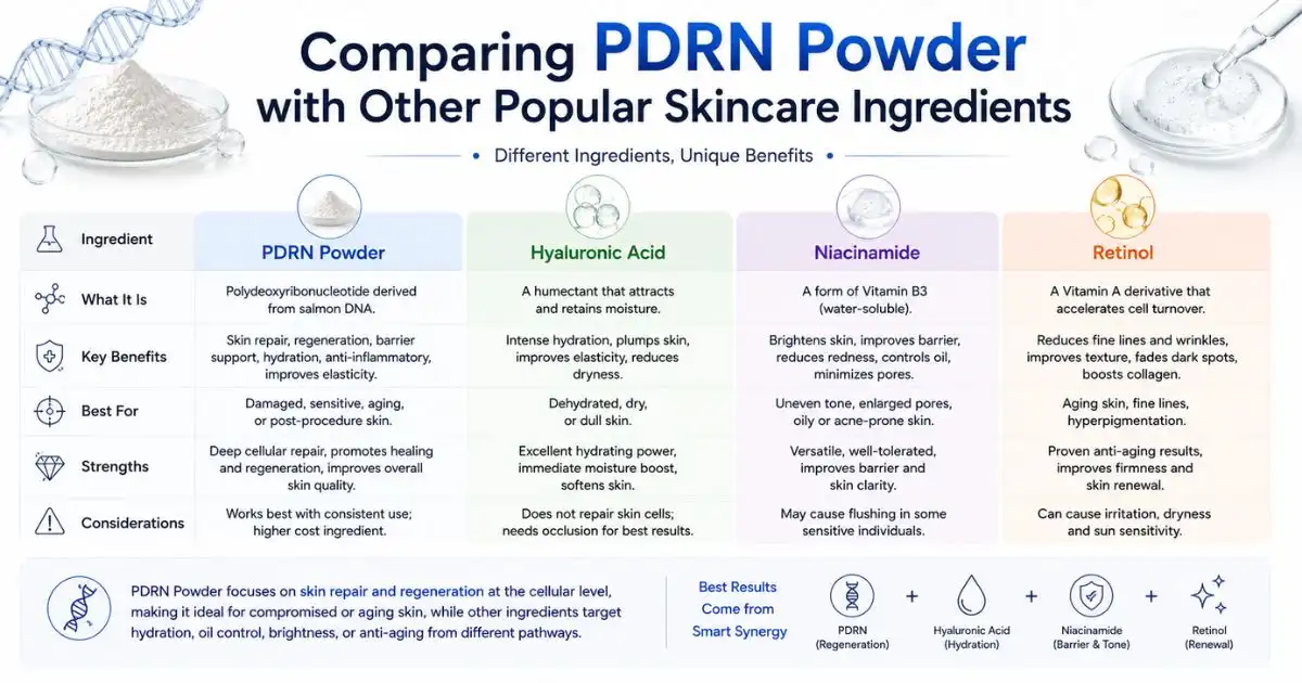 pdrn comparing pdrn comparing